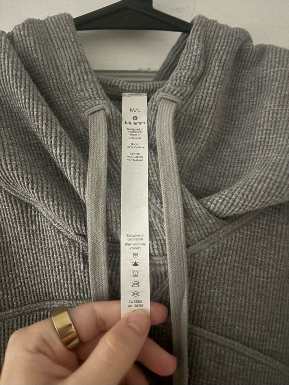 Lululemon Mellow in Hoodie